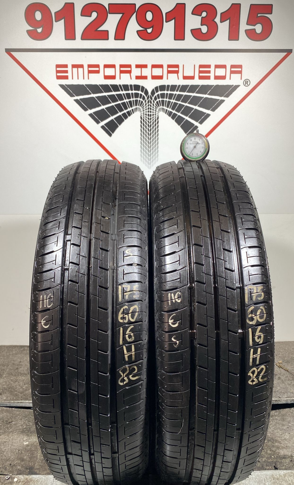BRIDGESTONE ECOPIA E150 USADO  175/60 R16 82 H